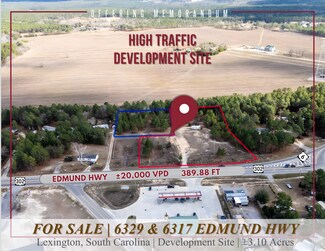 Plus de détails pour 6329 & 6317 Edmund Hwy, Lexington, SC - Terrain à vendre