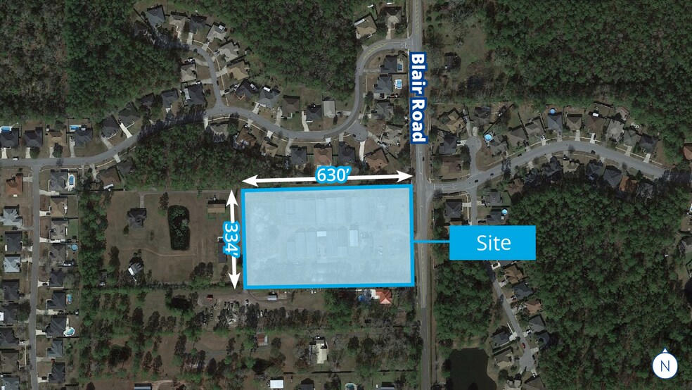 1404 Blair Rd, Jacksonville, FL à vendre - Aérien – Image 1 sur 6