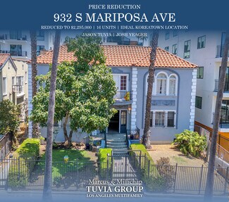 Plus de détails pour 932 S Mariposa Ave, Los Angeles, CA - Logement à vendre