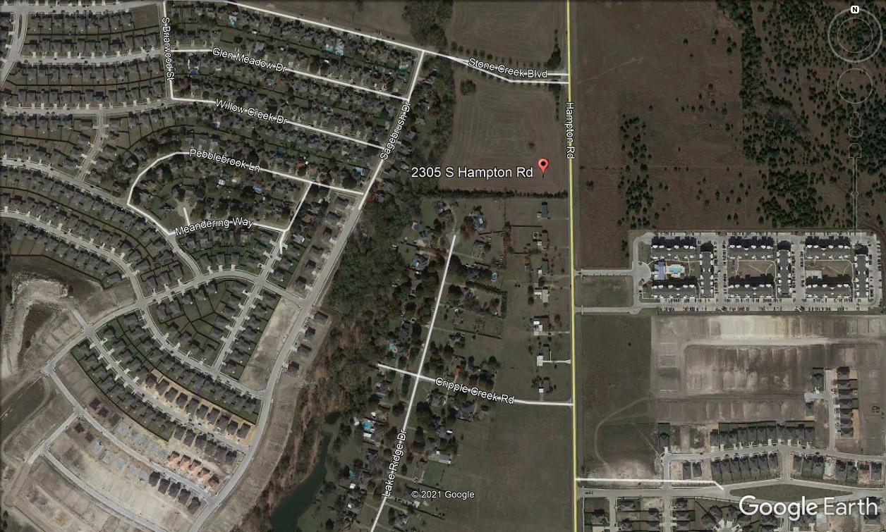 2305 S Hampton, Glenn Heights, TX à vendre Aérien– Image 1 sur 2