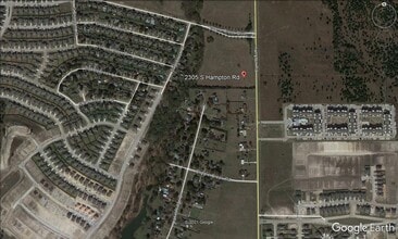 2305 S Hampton, Glenn Heights, TX - VUE AÉRIENNE  vue de carte