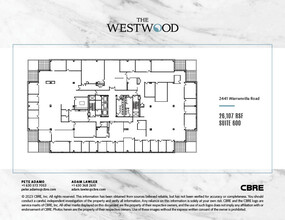 2441 Warrenville Rd, Lisle, IL à louer Plan d’étage– Image 1 sur 1
