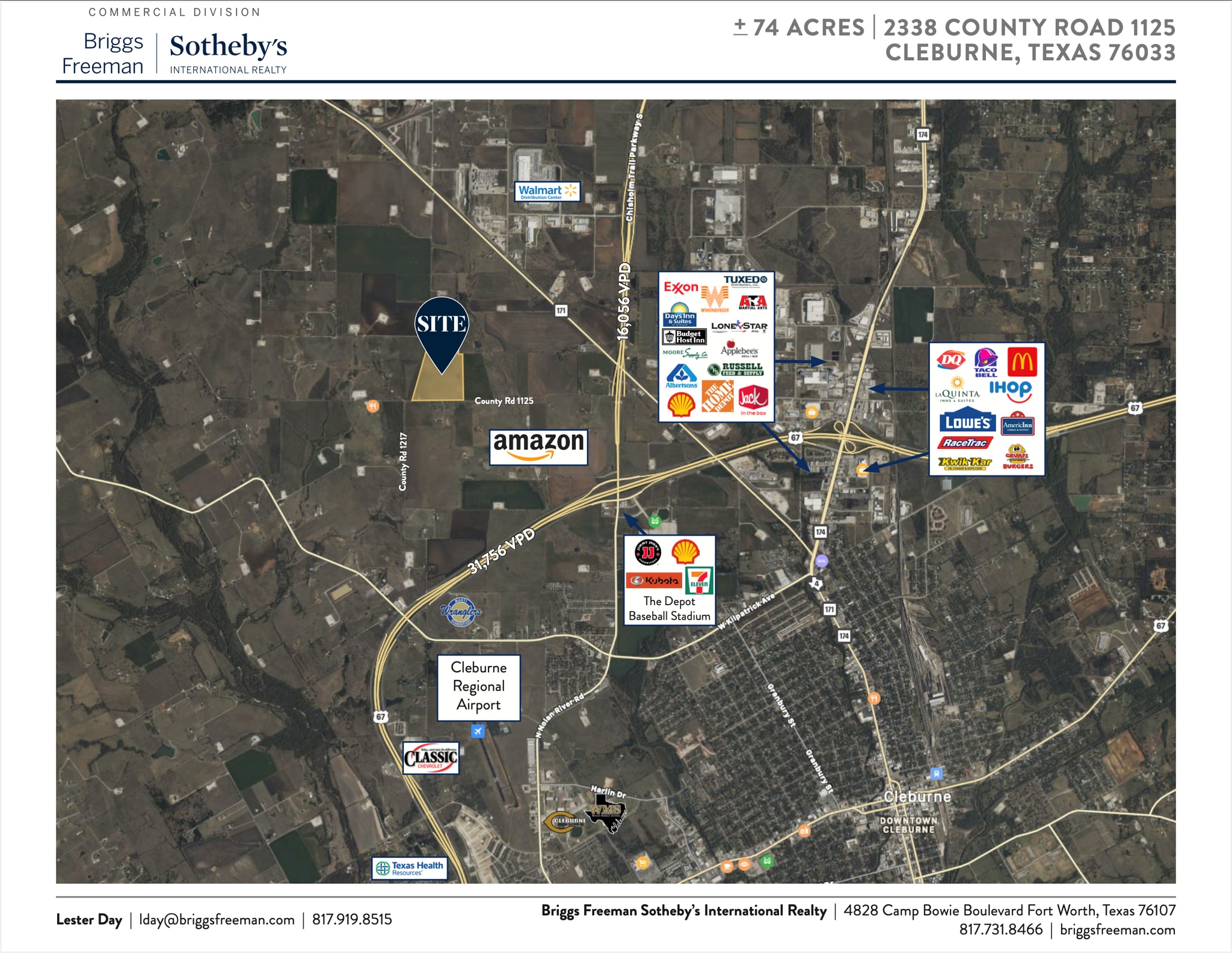 2338 County Road 1125, Cleburne, TX à vendre Aérien– Image 1 sur 6
