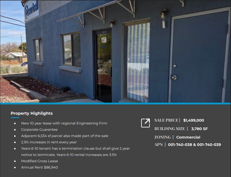 1150 Lamoille Hwy, Elko, NV à vendre - Photo de l’immeuble – Image 2 sur 8