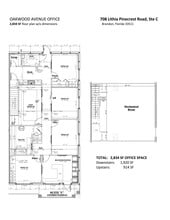 708 Lithia Pinecrest Rd Rd, Brandon, FL à louer Plan de site– Image 1 sur 1