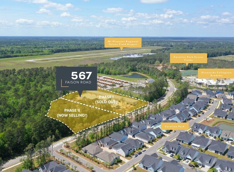 567 Faison Rd, Mount Pleasant, SC à vendre - Aérien – Image 2 sur 4