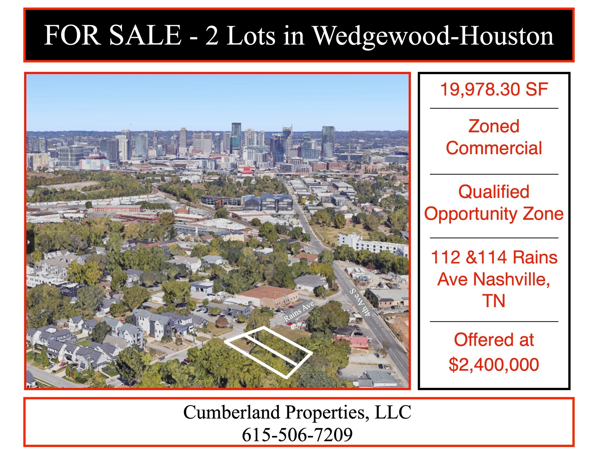 112 Rains Ave, Nashville, TN à vendre Photo principale– Image 1 sur 11