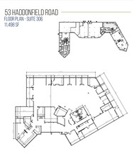 53 Haddonfield Rd, Cherry Hill, NJ à louer Plan d’étage– Image 1 sur 1