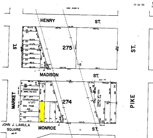 47 Monroe St, New York, NY à louer - Plan cadastral – Image 2 sur 5
