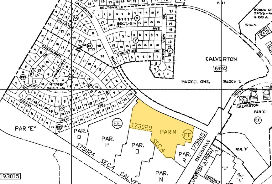 3901 Calverton Blvd, Calverton, MD à louer - Plan cadastral – Image 2 sur 24