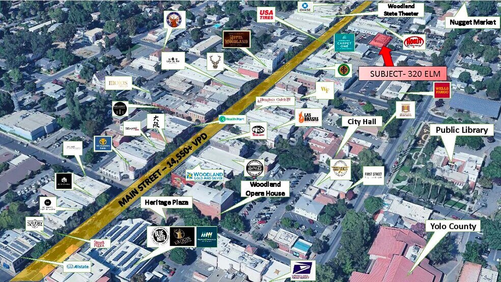 320 Elm St, Woodland, CA à vendre - Photo de l’immeuble – Image 3 sur 12