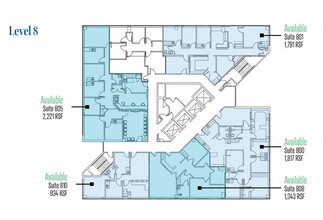 7950 Floyd Curl Dr, San Antonio, TX à louer Plan d’étage– Image 1 sur 1