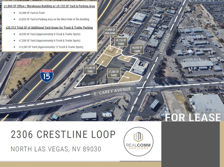 2306 Crestline Loop, North Las Vegas, NV à louer - Photo de l’immeuble – Image 1 sur 2