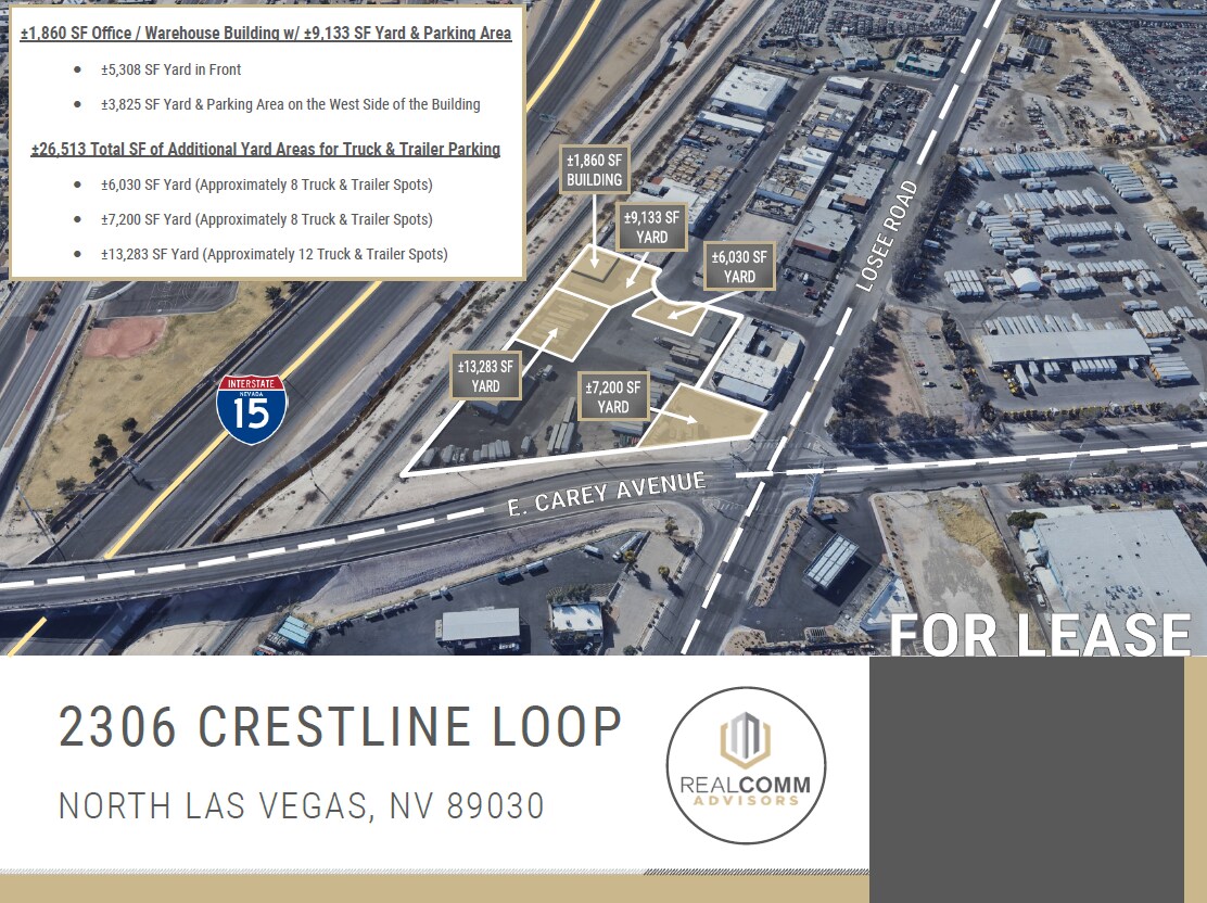 2306 Crestline Loop, North Las Vegas, NV à louer Photo de l’immeuble– Image 1 sur 3
