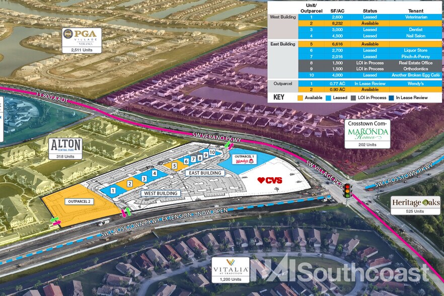 0 Crosstown Pkwy & SW Village Pkwy, Port Saint Lucie, FL à vendre - Photo de l’immeuble – Image 3 sur 7