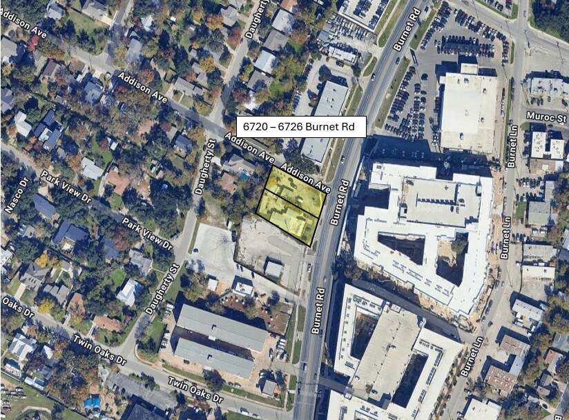 6720-6726 Burnet Rd, Austin, TX à vendre Photo principale– Image 1 sur 2