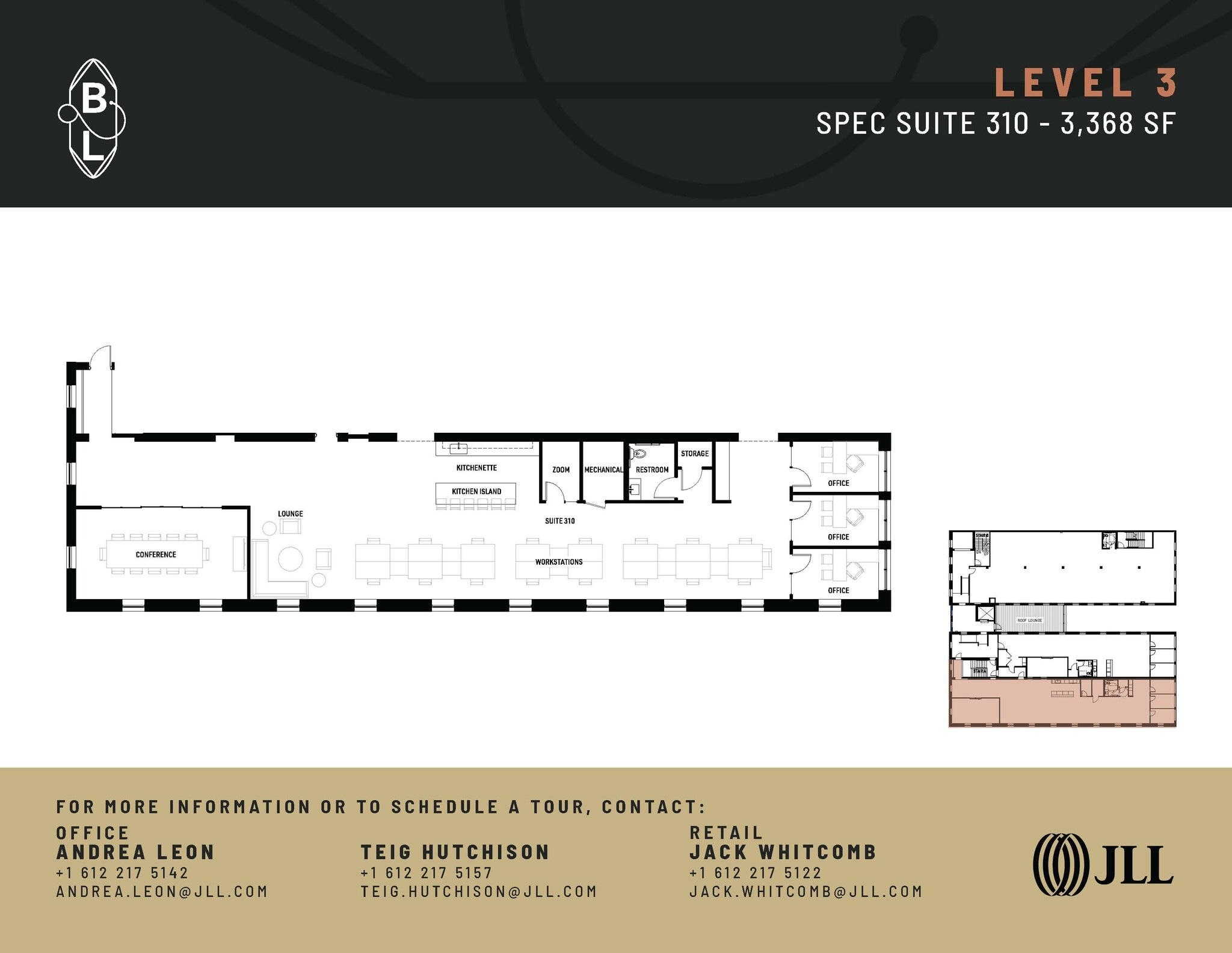 501-503 1st Ave, Minneapolis, MN à louer Plan d’étage– Image 1 sur 2