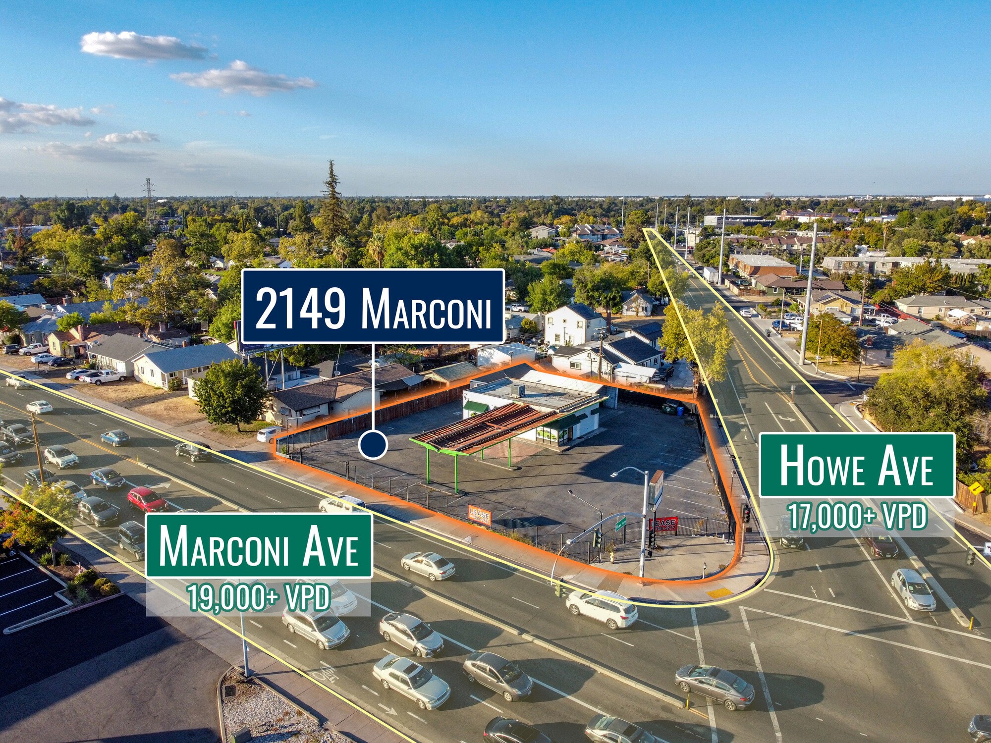 2149 Marconi Ave, Sacramento, CA à vendre Photo principale– Image 1 sur 4