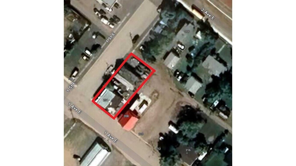 204 1 E ave, Hussar, AB à vendre - Photo principale – Image 1 sur 9