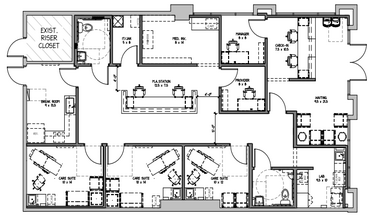 6324 Waverly Way, Fort Worth, TX à louer Plan d’étage– Image 2 sur 4