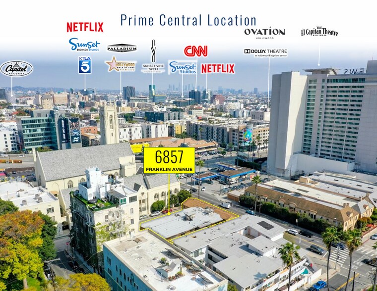 6857 Franklin Ave, Los Angeles, CA à vendre - Photo de l’immeuble – Image 2 sur 4