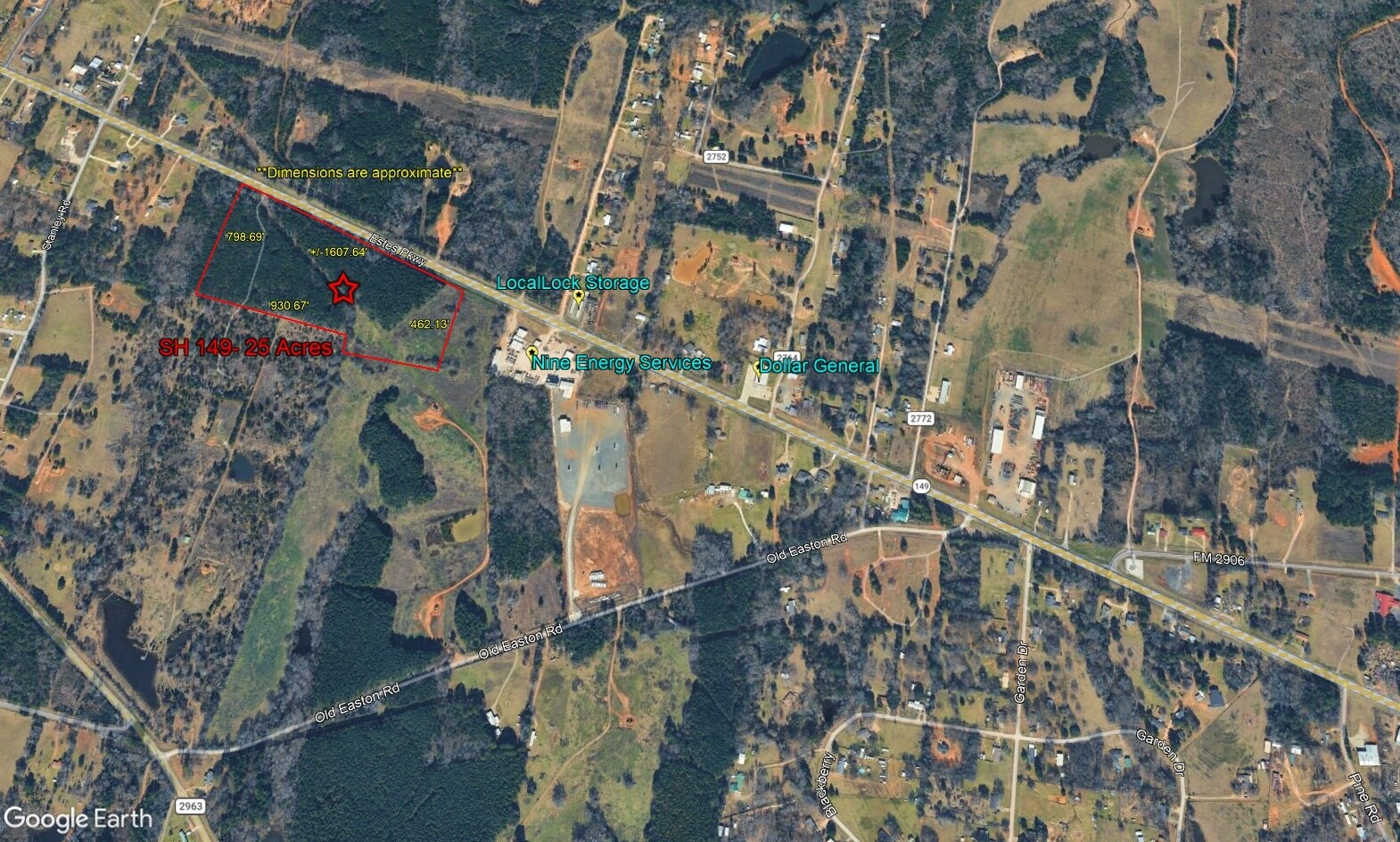 SH 149- Lakeport, Longview, TX à vendre Photo principale– Image 1 sur 2