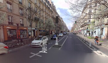 Paris - Vue aérienne  vue de carte