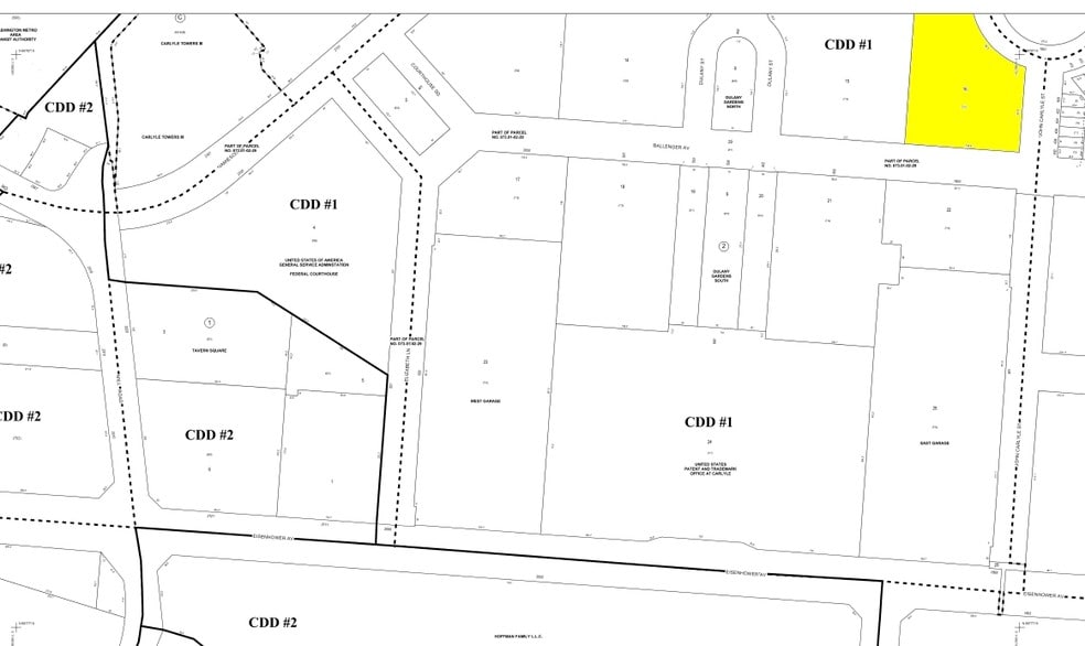 1925 Ballenger Ave, Alexandria, VA à louer - Plan cadastral – Image 2 sur 20