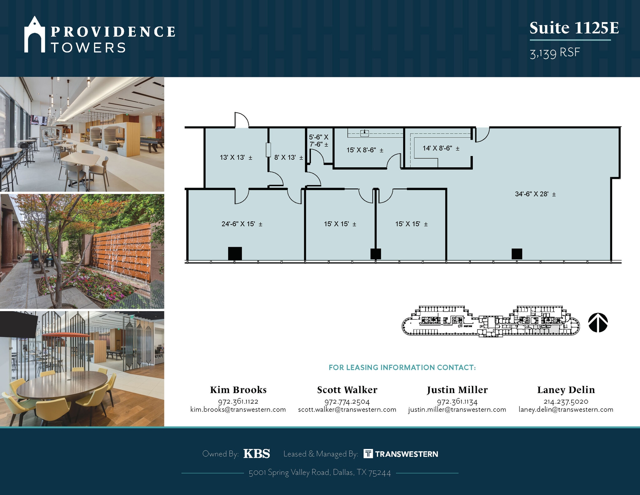 5001 Spring Valley Rd, Dallas, TX à louer Plan d’étage– Image 1 sur 1