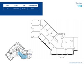 2829 Townsgate Rd, Westlake Village, CA à louer Plan d’étage– Image 1 sur 1