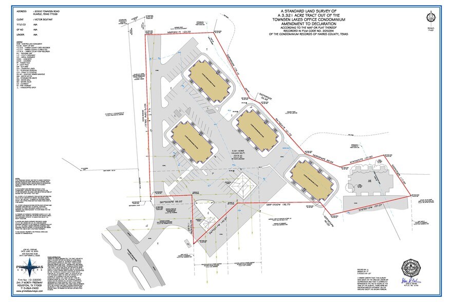 20550 Townsen Blvd, Humble, TX à vendre - Plan de site – Image 2 sur 20
