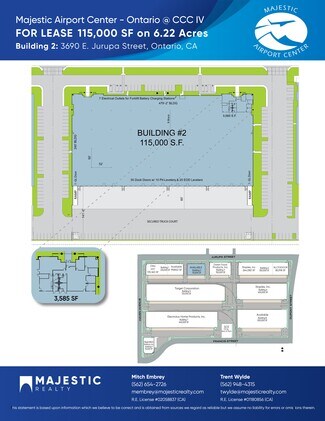 Plus de détails pour 3690 Jurupa St, Ontario, CA - Industriel/Logistique à louer