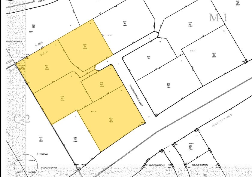 5933 Peachtree Industrial Blvd, Peachtree Corners, GA à louer - Plan cadastral – Image 2 sur 5