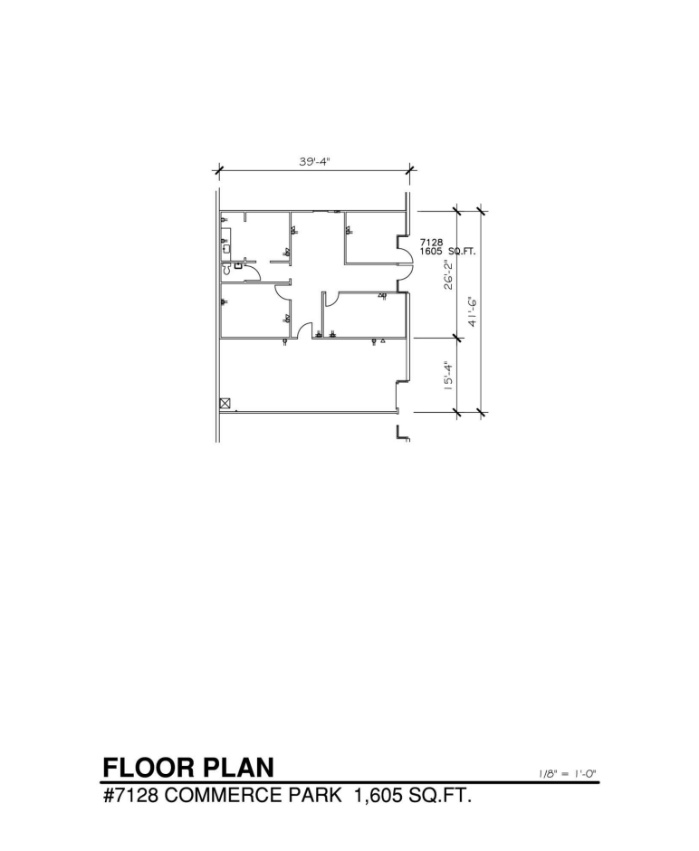 7102-7176 Oaklawn Dr, San Antonio, TX à louer Plan d’étage– Image 1 sur 1