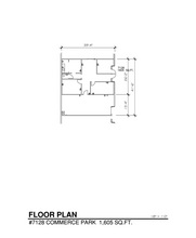 7102-7176 Oaklawn Dr, San Antonio, TX à louer Plan d’étage– Image 1 sur 1