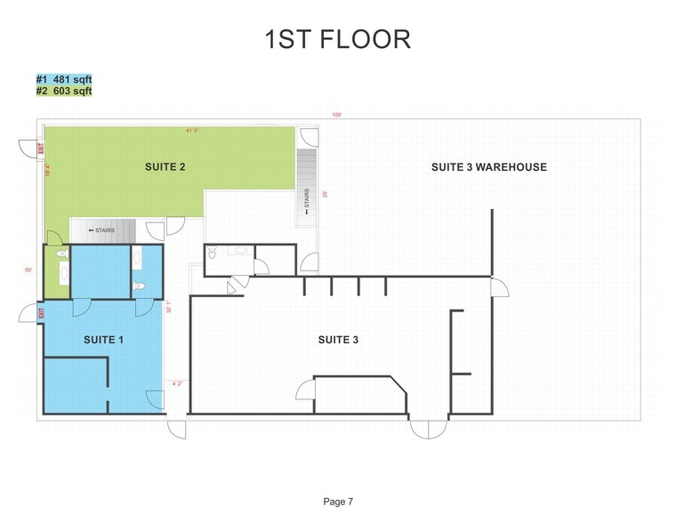 1200 E IH 2, Donna, TX à louer - Plan d’étage – Image 2 sur 17
