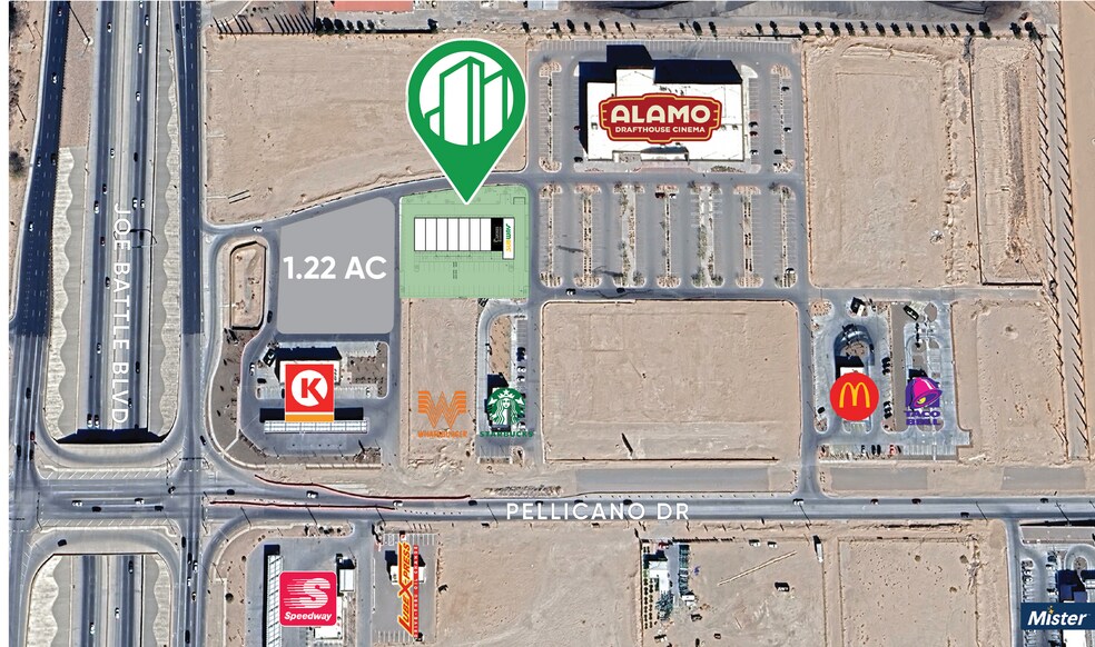 1416 Joe Battle Blvd, El Paso, TX à louer - Photo de l’immeuble – Image 2 sur 4