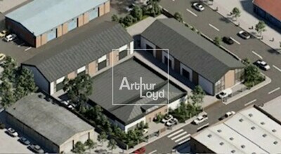 Milly-la-Forêt, ESS - VUE AÉRIENNE  vue de carte