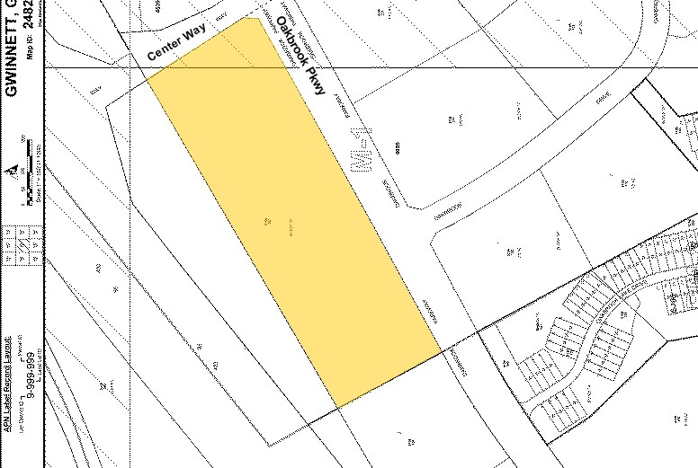5865 Oakbrook Pky, Norcross, GA à louer - Plan cadastral – Image 2 sur 5