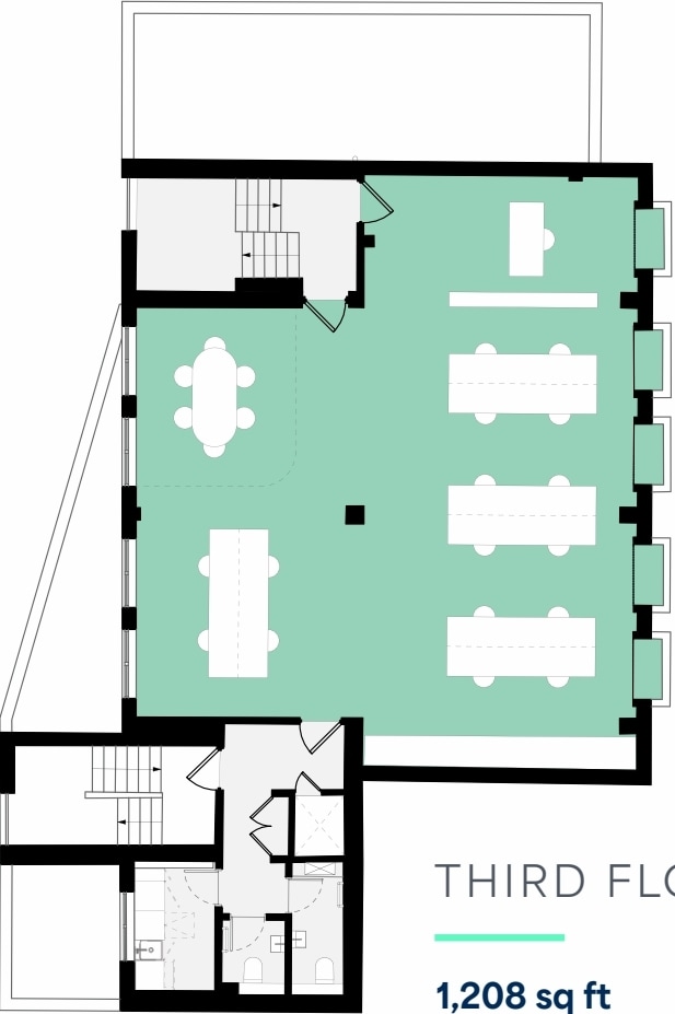 1-3 South St, Chichester à louer Plan d’étage– Image 1 sur 1