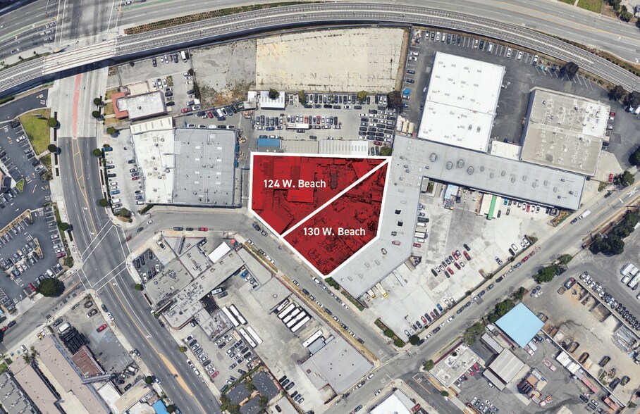 124-130 W Beach Ave, Inglewood, CA à louer - Photo principale – Image 1 sur 4