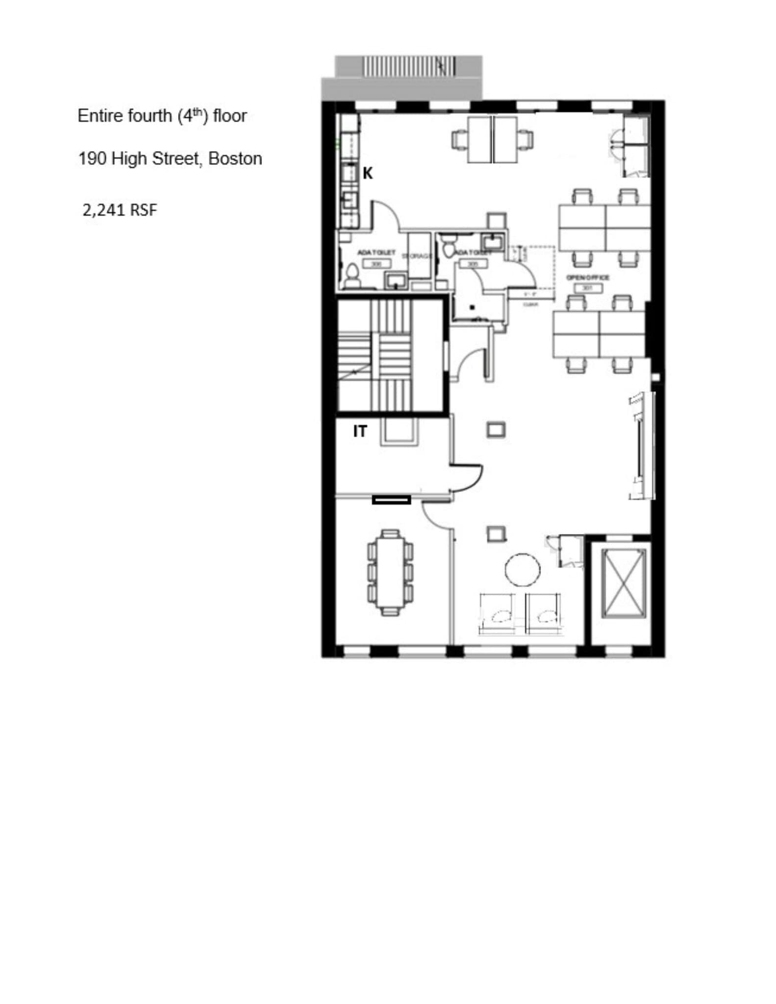 190 High St, Boston, MA à louer Plan de site– Image 1 sur 1