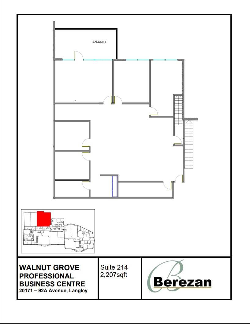 20171 92A Ave, Langley Twp, BC à louer Plan d’étage– Image 1 sur 1