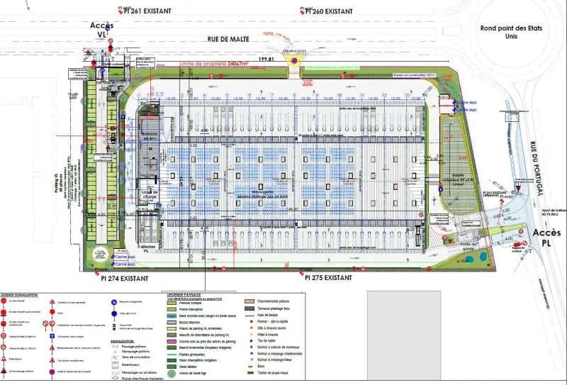 Local d’activités dans department 69 à louer Plan de site– Image 1 sur 4