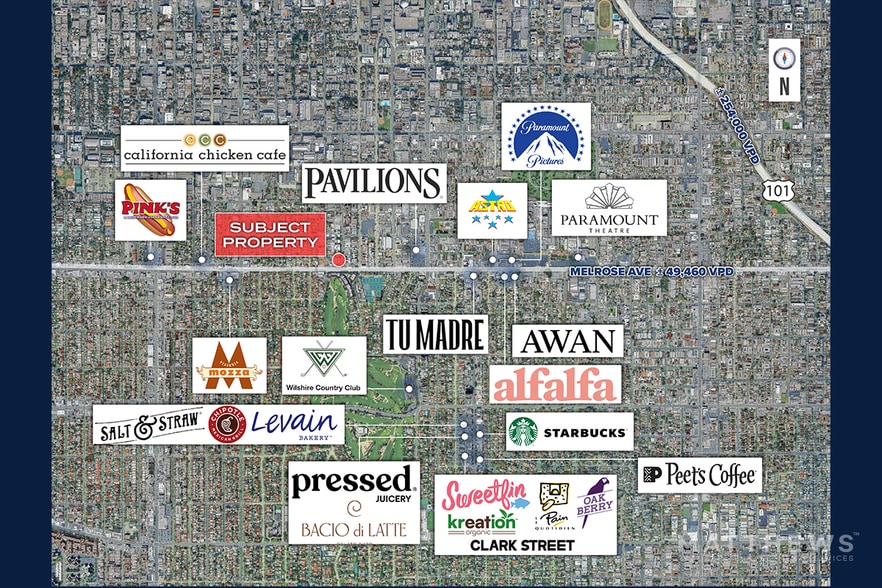 6051-6059 Melrose Ave, Los Angeles, CA à louer - Photo de l’immeuble – Image 3 sur 3
