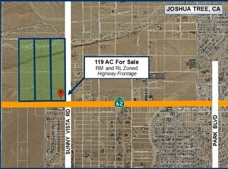 Plus de détails pour 0 Chollita Rd and Wilton Rd, Joshua Tree, CA - Terrain à vendre