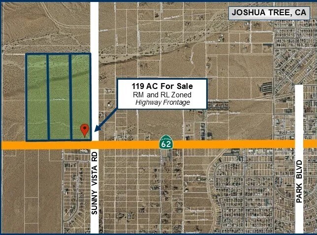 0 Chollita Rd and Wilton Rd, Joshua Tree, CA à vendre Photo principale– Image 1 sur 6