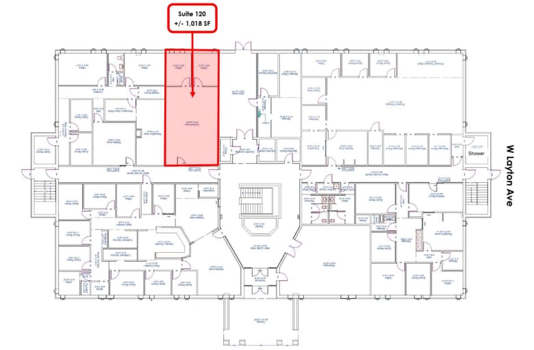 2500 W Layton Ave, Milwaukee, WI à louer Plan d’étage– Image 1 sur 1