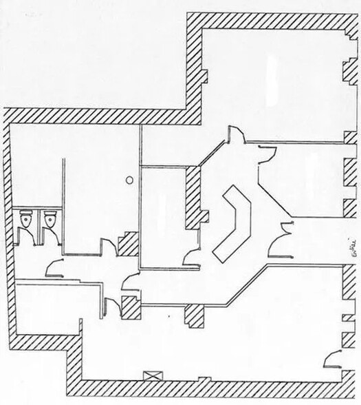 Local commercial dans Paris à louer - Plan d’étage – Image 2 sur 2