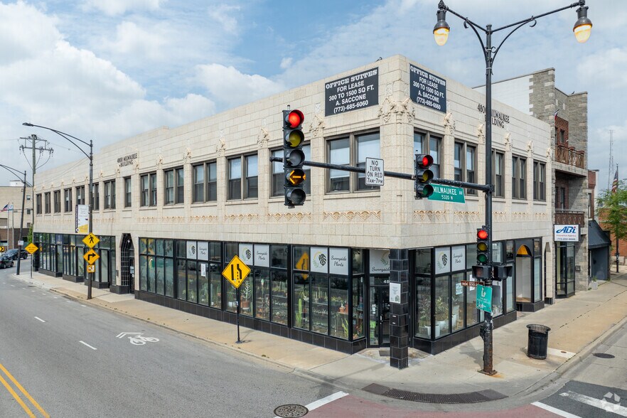 4800 N Milwaukee Ave, Chicago, IL à louer - Photo de l’immeuble – Image 1 sur 6